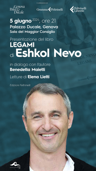 Presentazione del libro “Legami” di Eshkol Nevo 