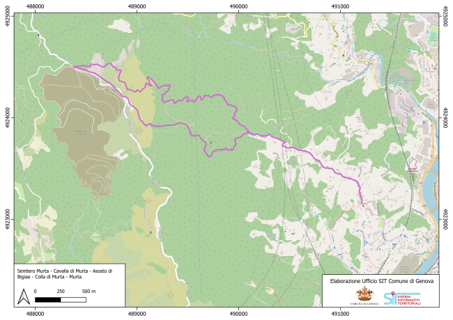 Murta-Asosto di Bigiae - mappa 