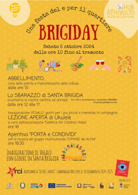 Brigiday - programma 