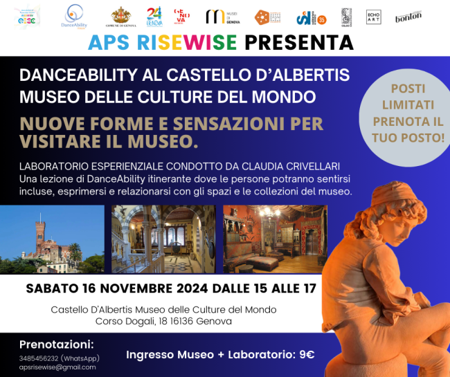 DanceAbility a Castello D'Albertis