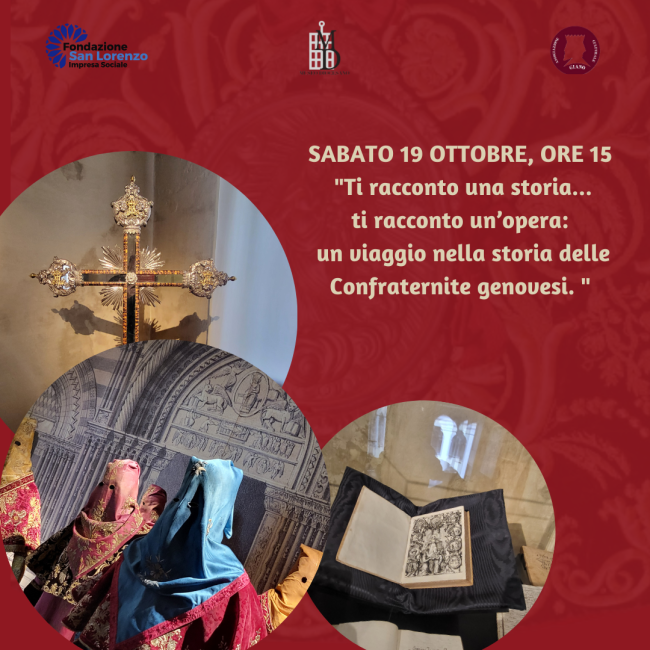 Ti racconto un’opera… ti racconto una storia: un viaggio nella storia delle Confraternite genovesi