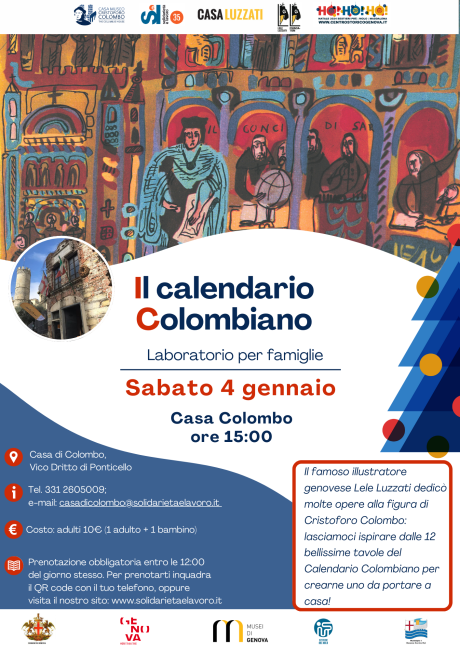 COLOMBO - Luzzati 4 gen locandina