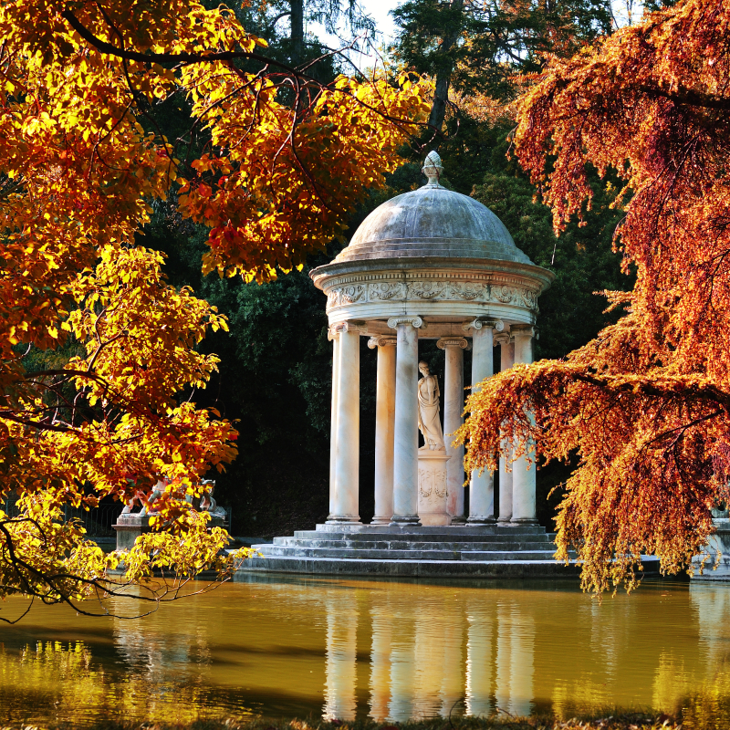 Autunno a Villa Durazzo Pallavicini